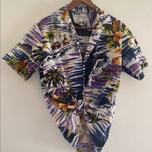 Vintage Hawaiian Aloha Shirt Sz S